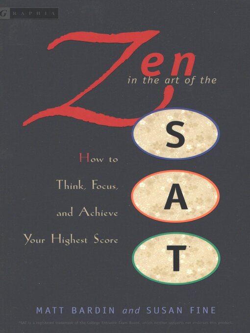 Title details for Zen in the Art of the Sat by Matt Bardin - Available